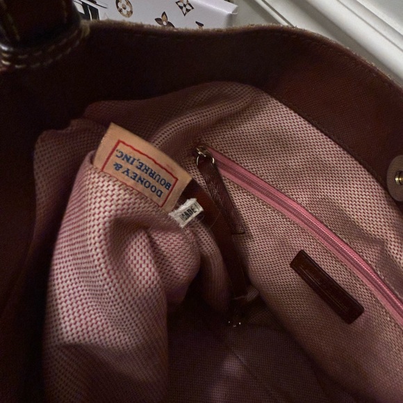 Dooney & Bourke Tan and Brown Shoulder Bag - Picture 14 of 14